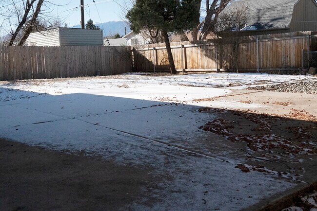 Back yard - 3616 Anemone Cir