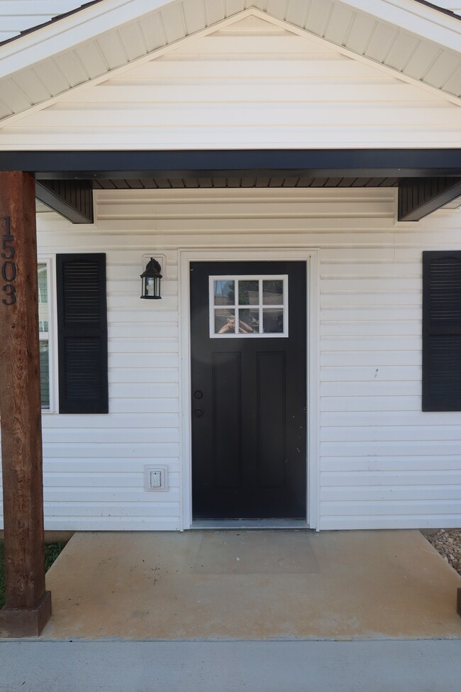 front door - 2700 Burke Ave