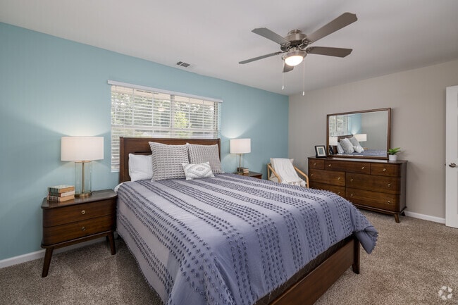 2BR, 1BA - 1,036SF - Bedroom Two
