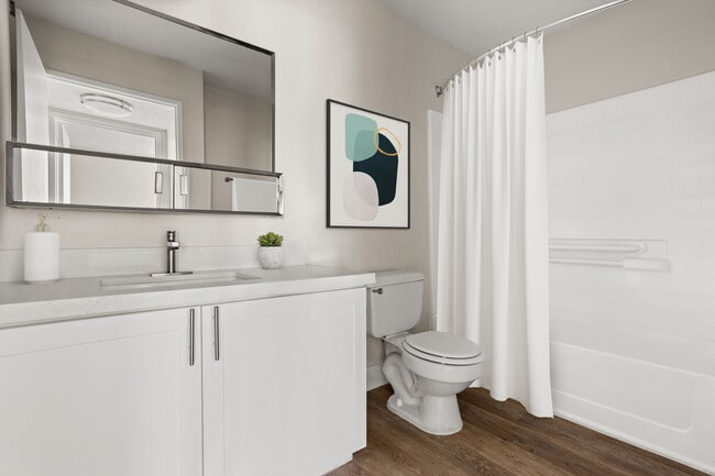 Refresh and recharge in a spa-inspired bathroom.