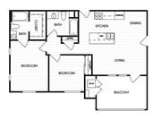 B1 floor plan The Charlie Perris