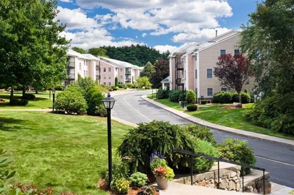 Main Drive - Waterfall Hills at Canton Apartments