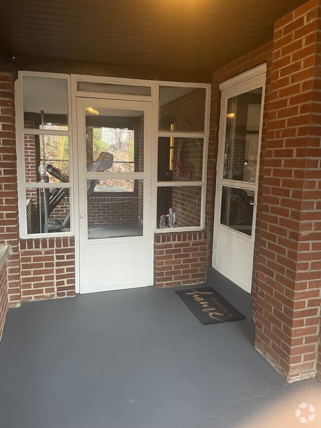 Main entrance and sunroom - 1815 Holly Rd Rental