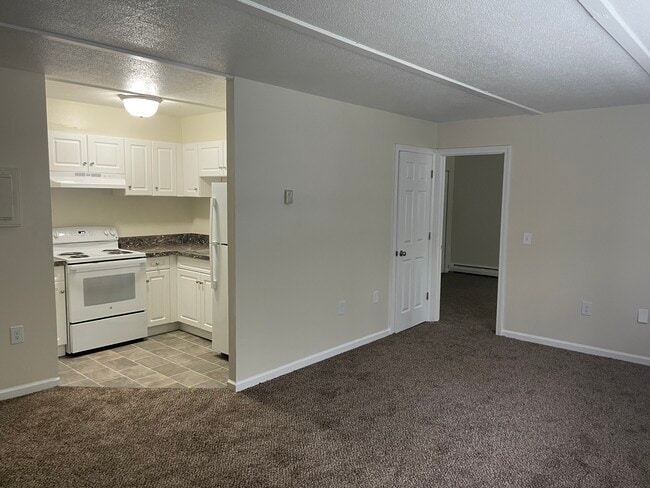 1 Bedroom Living Room + Kitchen - Scott Gardens Apartments