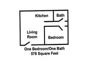 1BR/1BA