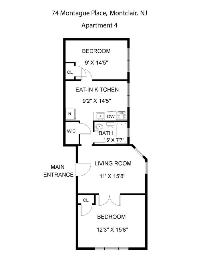 Walk to NYC Train/Restaurants, Pre-War Cha... - Walk to NYC Train/Restaurants, Pre-War Cha...