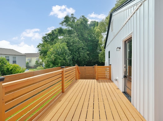 Left Side Deck - 1405 Holt St