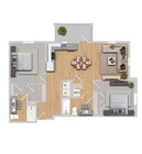 Cedar | 2x2 | 1059 sf