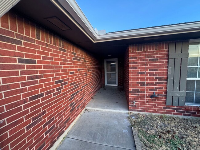 Photo - Storm Shelter!!! This 3 bed, 2 bath, 2 Car Garage home has new paint, kitchen and bathroom granit...