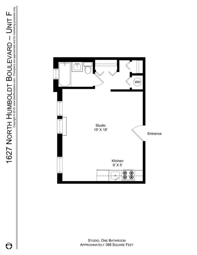 Photo - 1627 N Humboldt Blvd Unit 4F