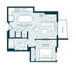 A10 floor plan Crest at Pinecrest
