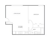 Jackman Grove—1 Bedroom Efficiency