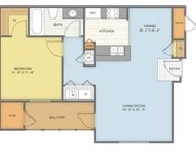1BR/1BA