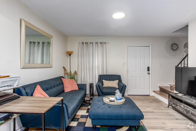 Large Living Room Upon Entry