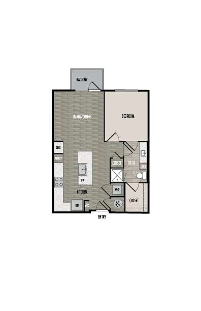 Photo - Modern 2BR Loft: A Slice of Luxury in Austin Unit B-5732