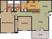 2BR / 2BA