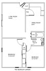 2BR/1BA