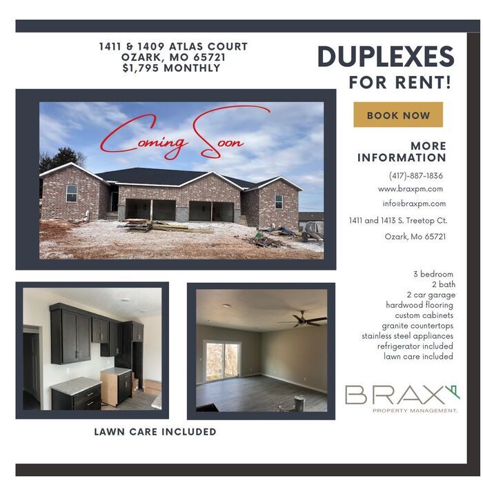 BRAND NEW 3 bedroom DUPLEXES in Ozark!!!!! - BRAND NEW 3 bedroom DUPLEXES in Ozark!!!!! Casa