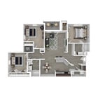 Clipper - 3 Beds, 2 Baths, 1432 sq. ft.