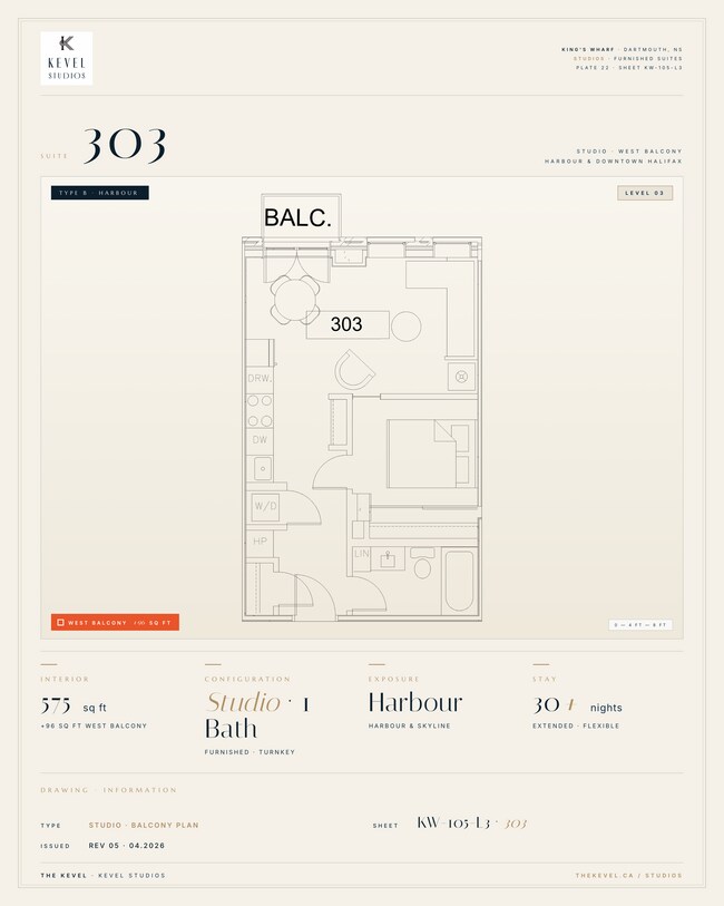 Building Photo - 1 Bedroom Suite · 575 sq ft Unit 303