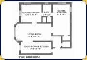 2BR/1BA