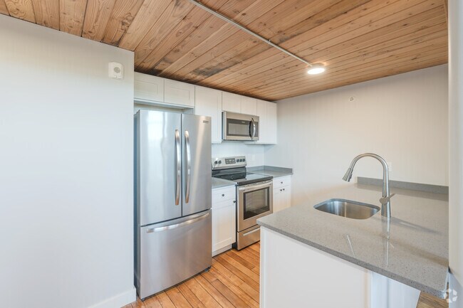 2 BR, 1 BA with Loft
