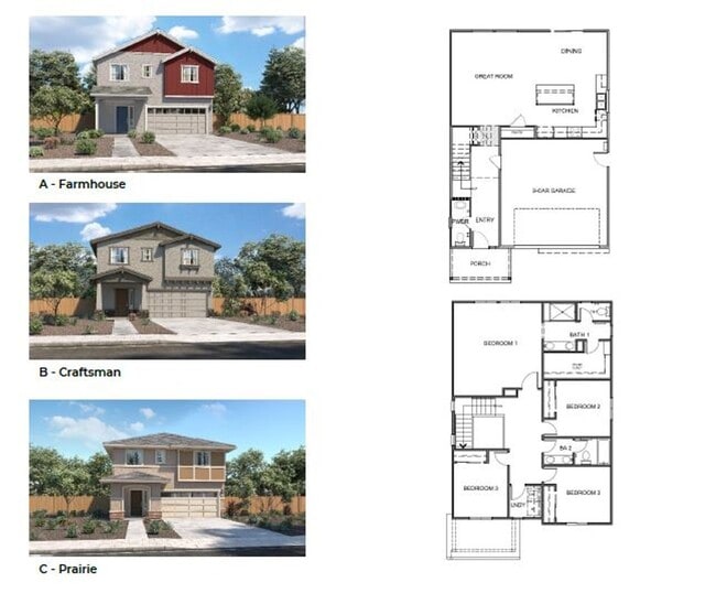 Building Photo - Newer 4 Bedroom, 2.5 bath home in West Roseville/DR Horton Built!