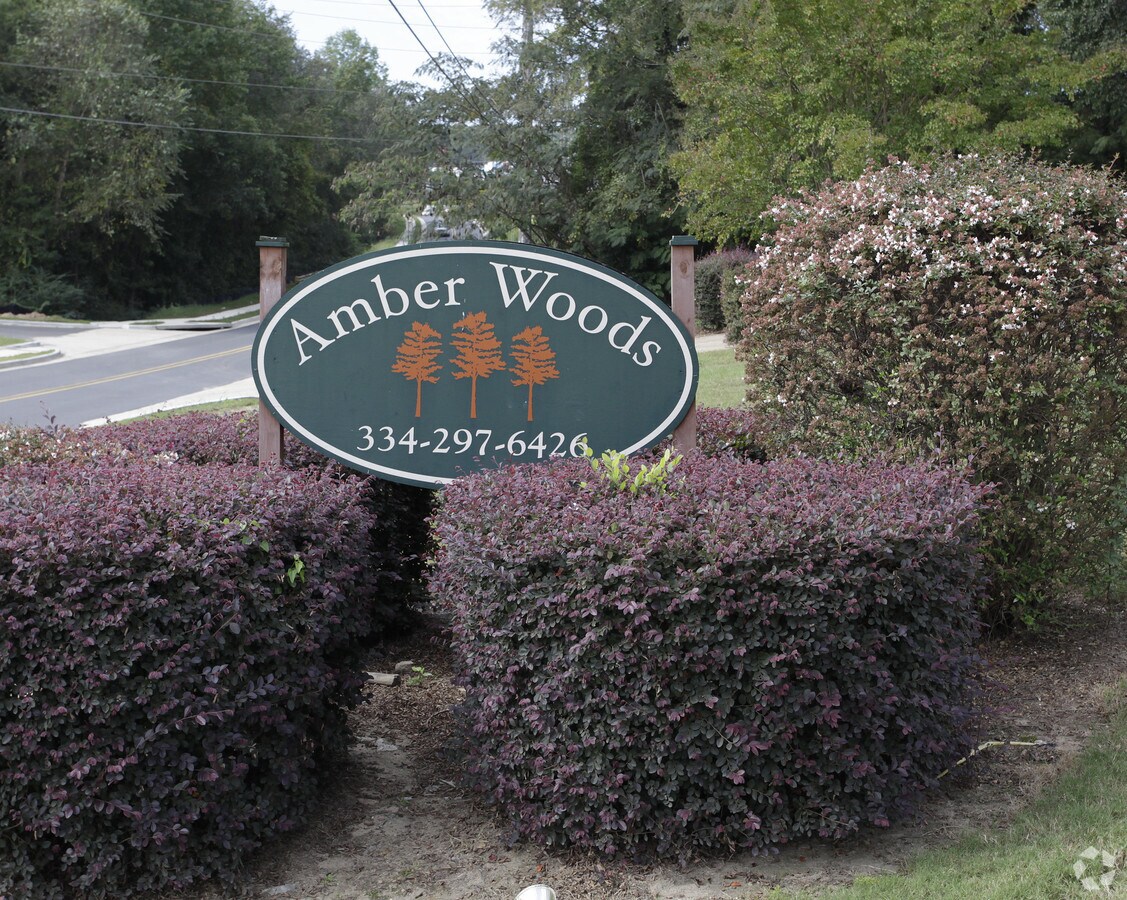 Entrance - Amber Woods Apartments