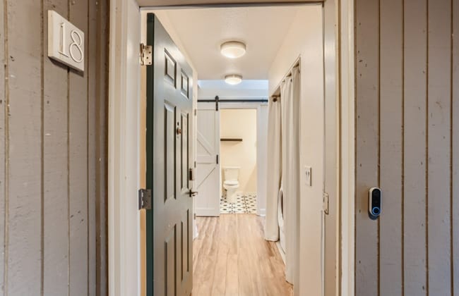 Photo - Modern Hillsdale Condo with Vaulted Ceilings, Quartz Kitchen, and Private Deck