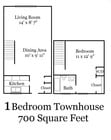 1BR/1BA