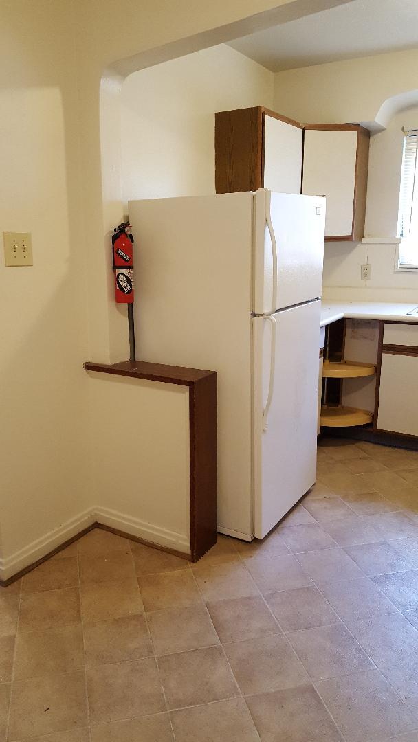 Kitchen with Refrigerator