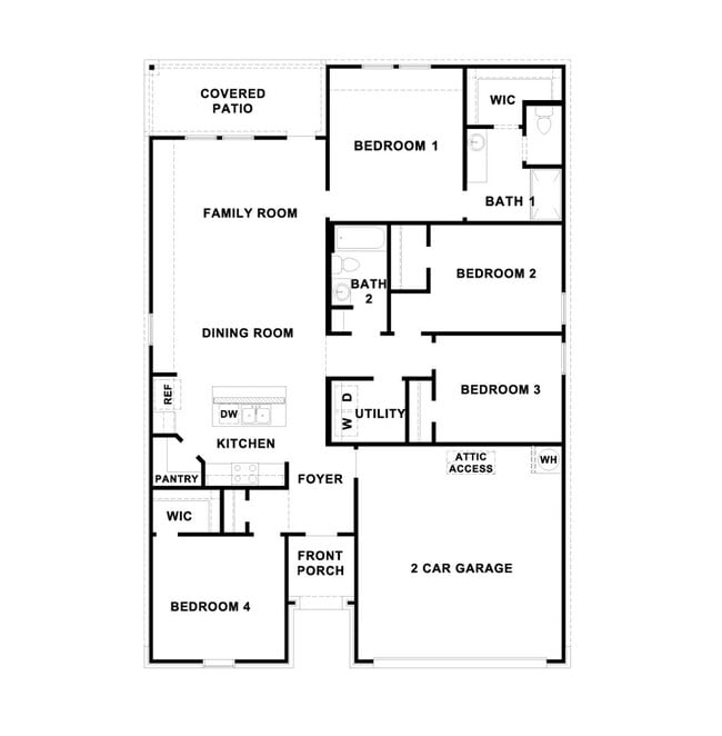 Photo - 4 BR/ 2BA - 1612 SF - Seguin in Arroyo Ranch!