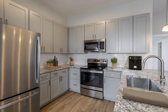 Kitchen with Stainless Steel Appliances