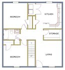2HAB/1BA