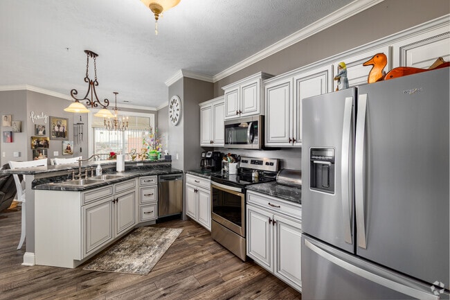 2BR, 1BA - 1,129SF - Kitchen
