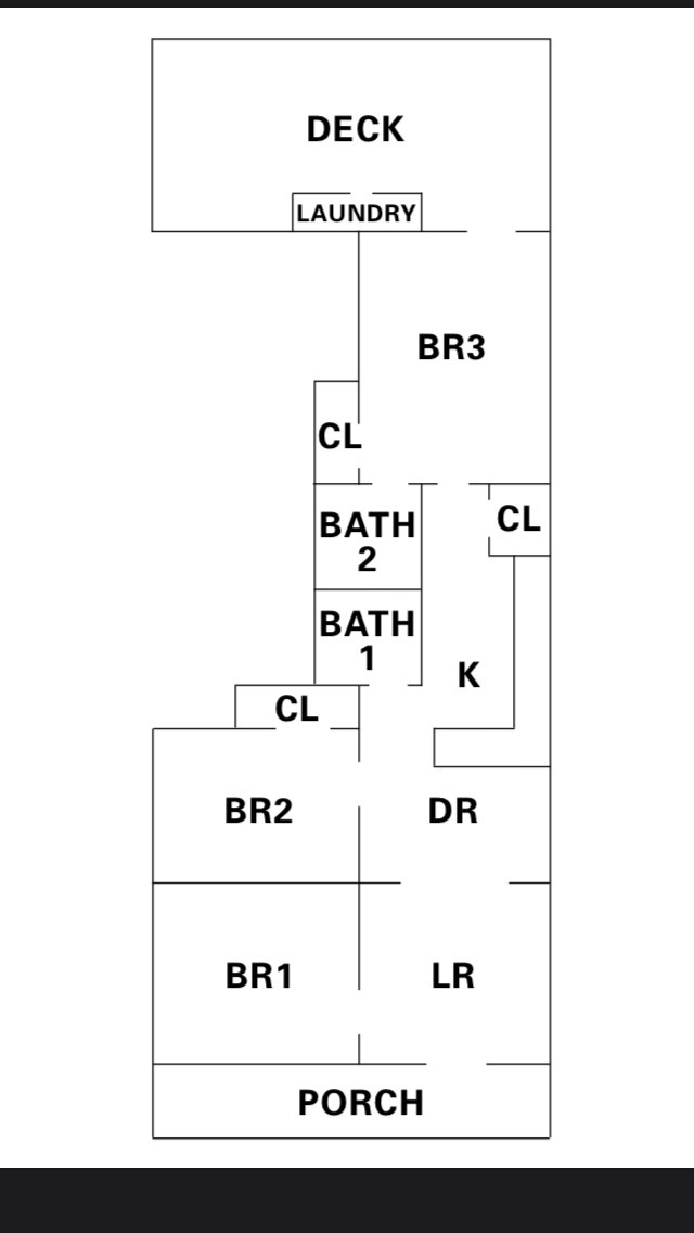Foor plan - 124 Cortez N St Apartment Unit 124