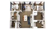 B1A floor plan Matheson Mill by Broadstone