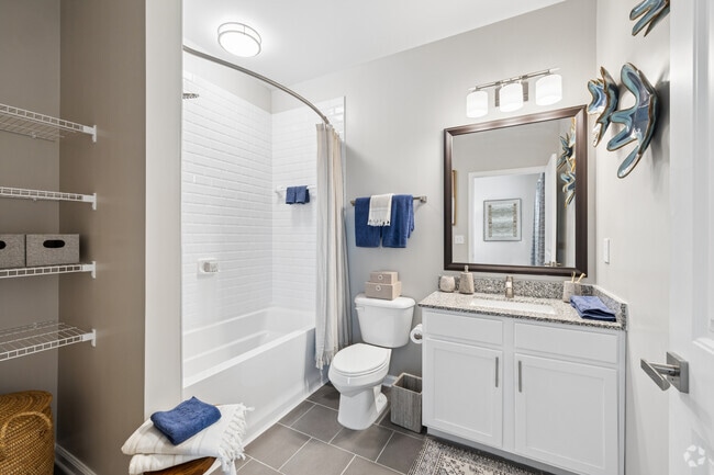 Marina 2BR, 2BA - 1,160SF - Primary Bathroom - Carroll at Cane Ridge