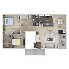 B1R floor plan The Graham