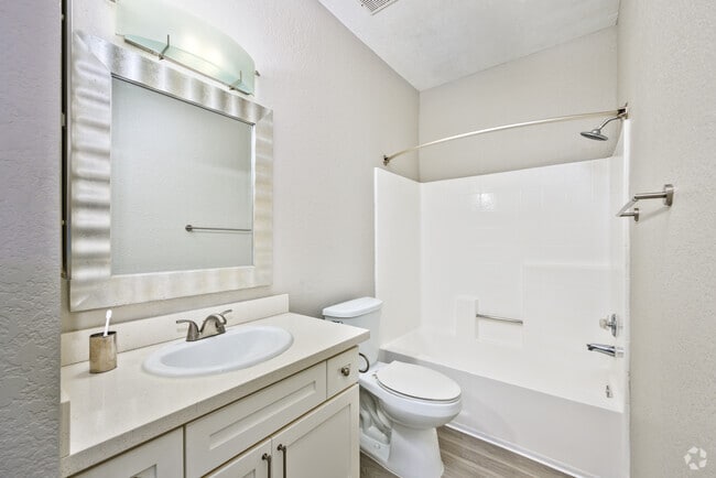 2BR, 2BA - 690SF - Second Bathroom