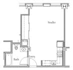 Studio B Floorplan