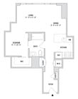 Studio SC5 - 697 Sq. Ft. - Residences 4208-5508
