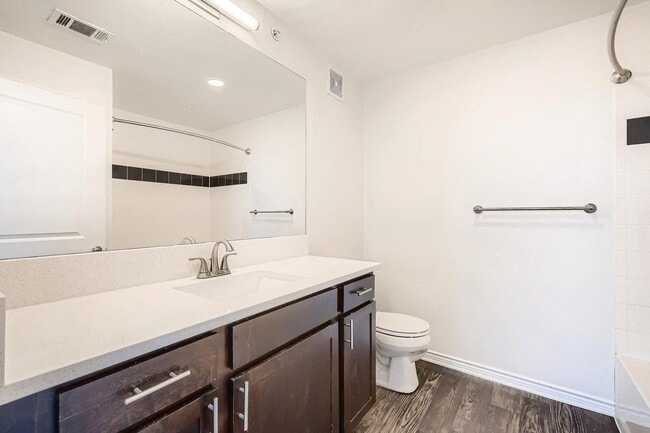 A Typical Bathroom at Fox Run Lofts