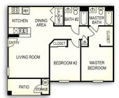 2BR/2BA