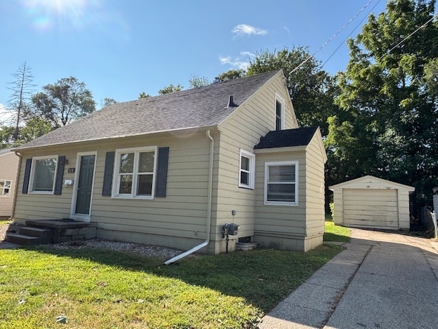 Side view of home - 1315 Hammond St