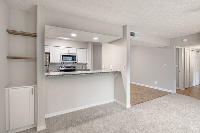 3 BR, 2 BA - 1,127SF - Kitchen