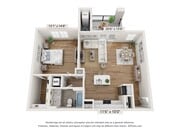 One Bedroom floor plan
