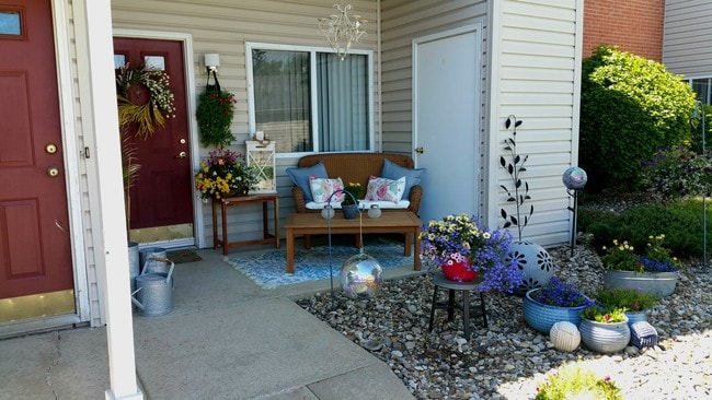 Spacious Patios with Storage