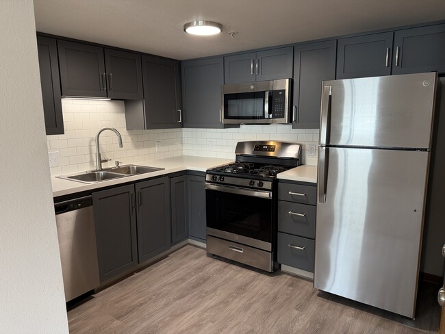 Renovated Kitchen - Marcell Ridge Apartments