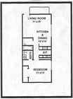 1BR/1BA Deluxe unit